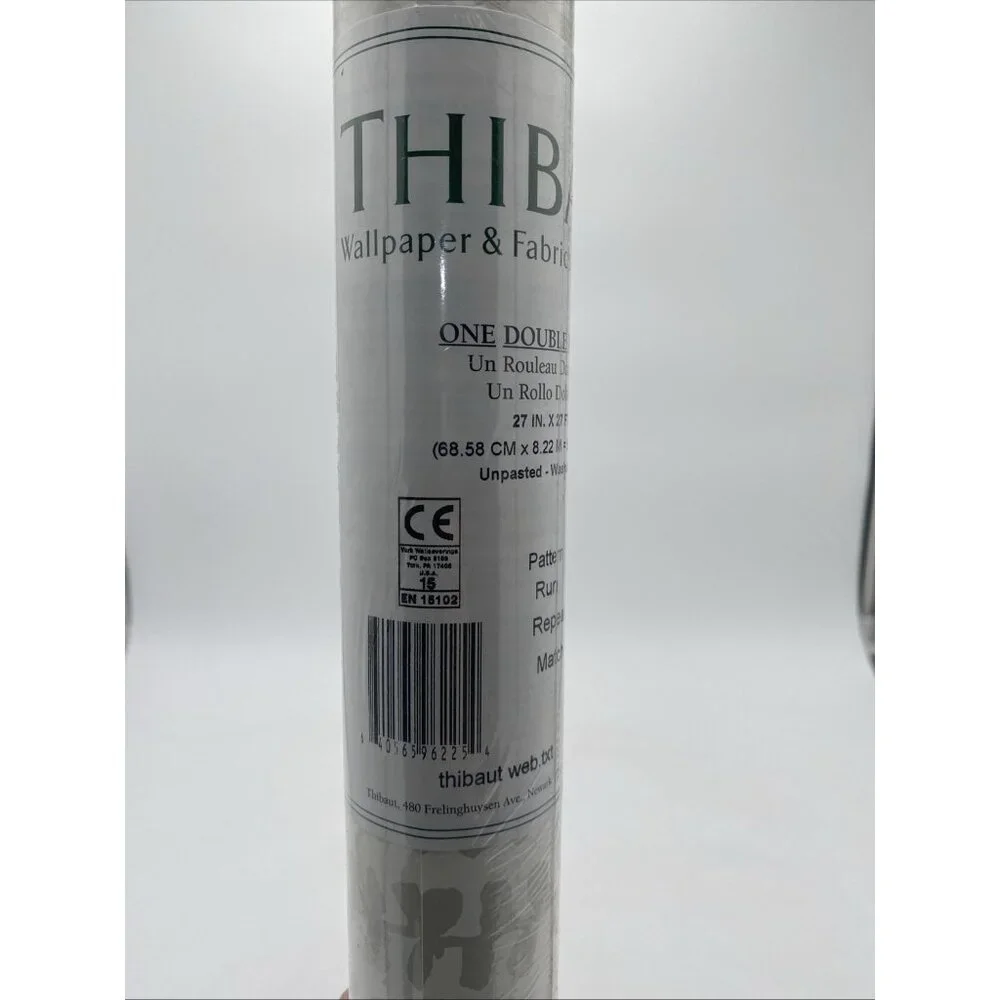Thibaut Wallpaper 839-T-88771 Narragansett Vert Double Rolls Print 27